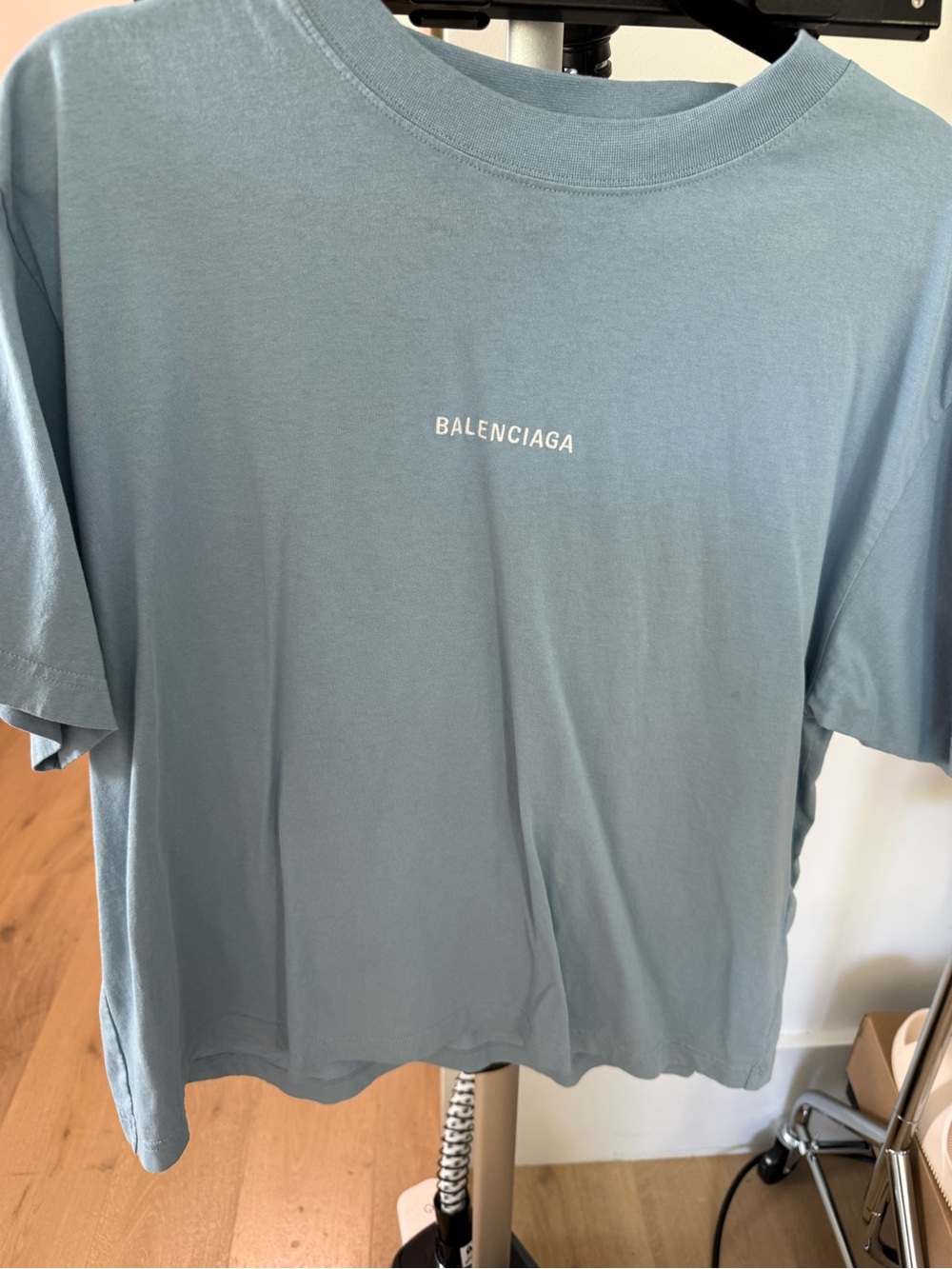 🩵 Balenciaga Oversized NWOT | Luxury Streetwear Designer Tee - Picture 7 of 10